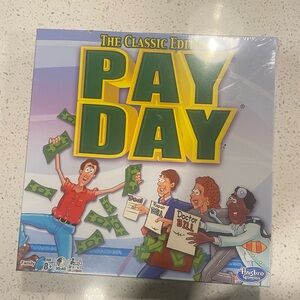 Hasbro Classic Edition Pay Day Board Game - Brand New Sealed
